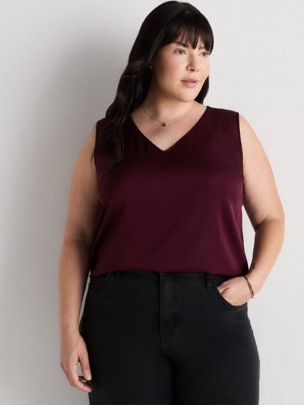 Quince Washable Stretch Silk Tank